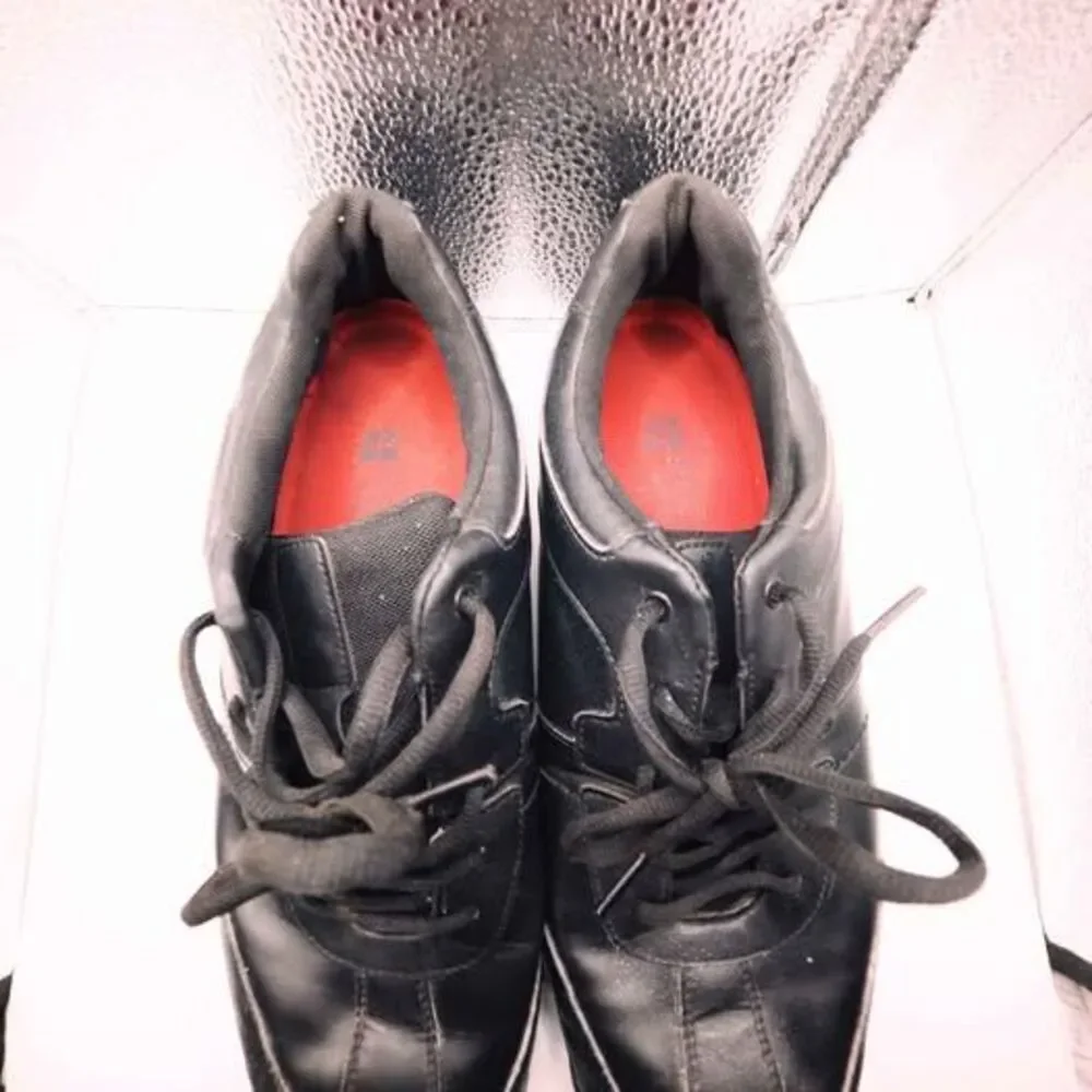Shoes for Crews Black Slip and Oil Resistant Work Shoes Size 12